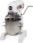 HCB Professionele Horeca Planeetmenger 10 liter 230V RVS INOX deegmachine Kneedmachine Keuken machine Planeetmixer Deegkneder machine Spiraalkneder 45x36.5x60.5 cm (DxBxH) 57 kg 6825 - Thumbnail 3