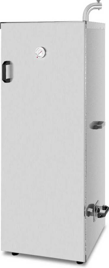 HCB Professionele Horeca Rookoven elektrische 230V RVS INOX Rookkast 41x56x130 cm (DxBxH) 35 kg 8661