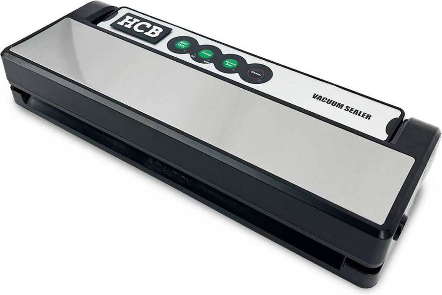 HCB Professionele Horeca Vacuumsealer 320 mm 230V Sealer apparaat vacumeermachine vacuummachines 38.7x15x7 cm (BxDxH) 2 kg 8172