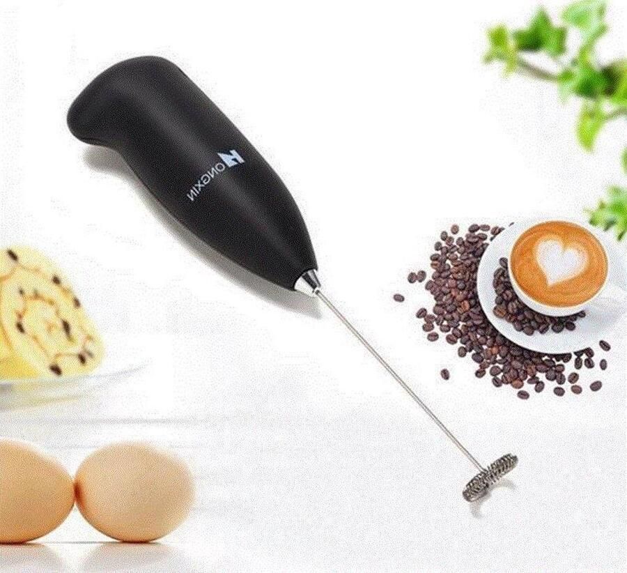 HD shop Flexigood Mixer Melkopschuimer Electrisch- Melkschuimer elektrisch Melkschuimer Handmatig Melkopschuimer Handmatig Cappuccino