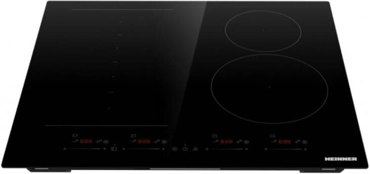 Heinner HBHI-M4ZB1FXSMTC Inbouw Inductiekookplaat 4-pits Zwart