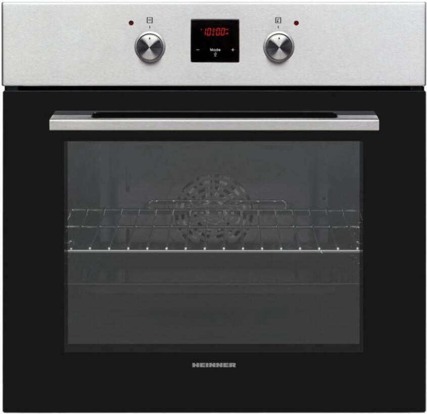 Heinner HBO-V659GCDRC-IX – Inbouw Oven met LED Touch Display – Heteluchtoven met Grill – 70 Liter – Energieklasse A – 60 cm – 9 Functies – 5 Jaar Garantie – Zwart