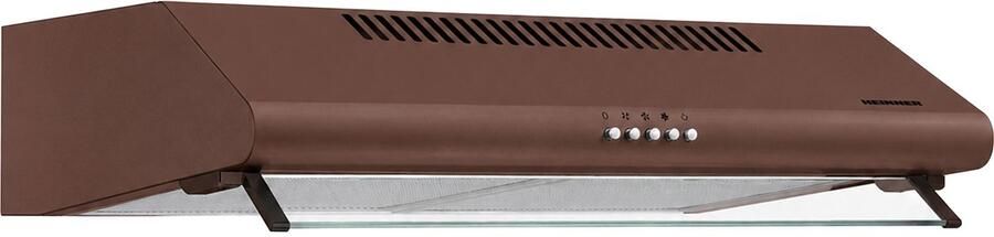 Heinner CH-400-BRW Onderbouw Afzuigkap – 60 cm – 326.4 m³ u – 3 Standen – LED-Lamp – Aluminium Vetfilter – 5 Jaar Garantie – Bruin - Foto 3
