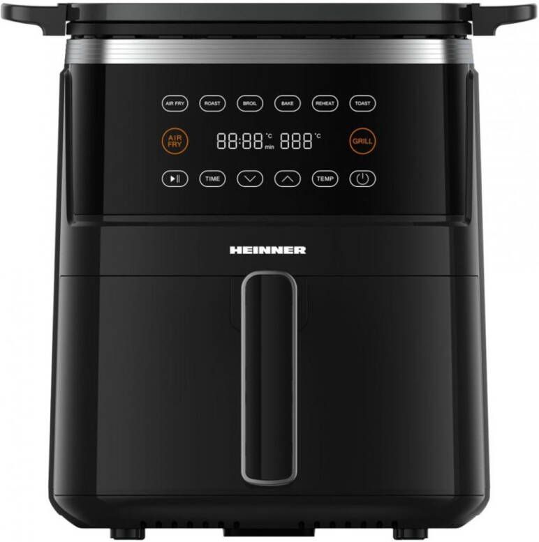 Heinner HAFG-B5BK2600 Airfryer 5L – 2600W Heteluchtfriteuse – Olievrij Frituren – Digitale Touchbediening – 6 Voorgeprogrammeerde Programma s – Gezond & Vetarm Koken - Foto 2