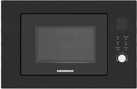 Heinner HMW-BI2360BK Inbouw Combimagnetron met Grillfunctie 23L – 800W Magnetron – 5 Vermogensstanden – LED Display – Ontdooifunctie – Timer – Kinderslot – 5 Jaar Garantie – Zilver - Foto 2