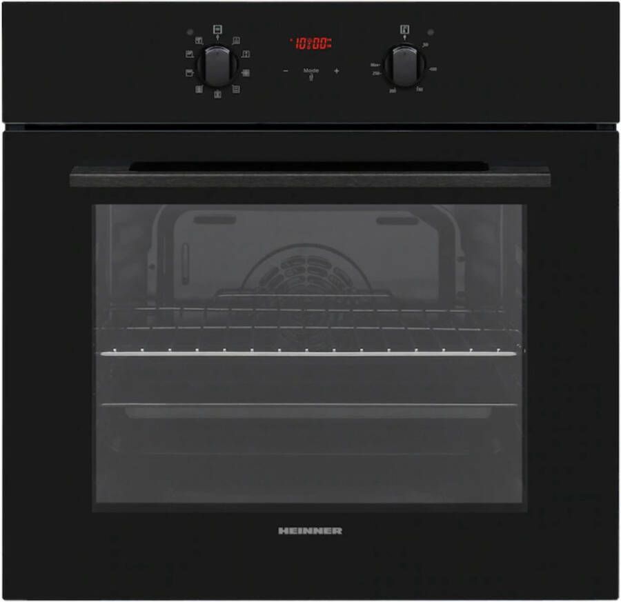 Heinner HBO-V659GCDRC-GBK Inbouw Oven – Elektrisch – 69 L – Energieklasse A – Heteluchtfunctie (Turbo) – Grill – Touchdisplay – Zwart – 5 Jaar Garantie