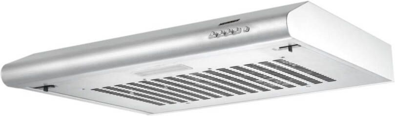 Heinner CH-201SS Onderbouw Afzuigkap 60 cm – 209 7 m³ u – 3 Standen – LED-verlichting – Aluminium Vetfilter – Recirculatie – 5 Jaar Garantie – Zilver