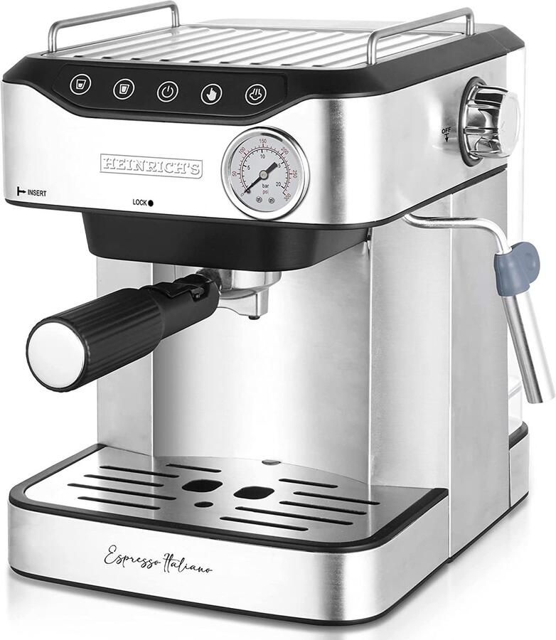 Heinrich's HES 8688 Espresso Pistonmachine 20 bar