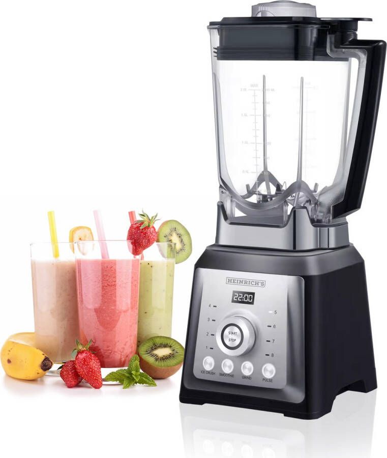 Heinrich's HPM 8160 Powerblender 2 liter 32.000 omw min 2000 Watt