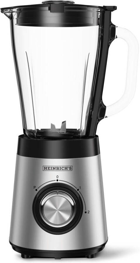 Heinrich's HPM 8163 Blender Universele Mixer RVS 1 5L glazenkan 500W