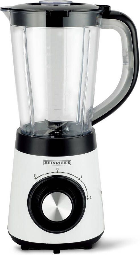 Heinrich's HPM 8164 Blender Universele Mixer Wit 500W BPA vrij