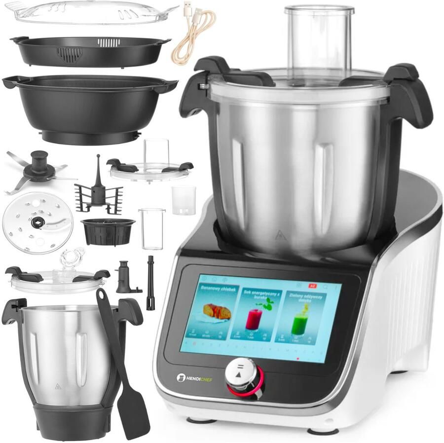 HENDI Chef IPC Keukenmachine 20 Functies 4 5L 1400W