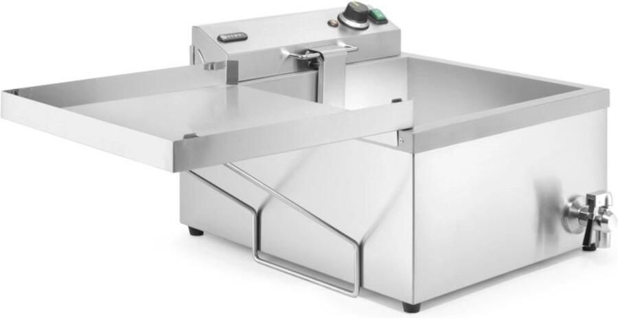 HENDI Donut friteuse – roestvast staal – 12 liter – 3500W – met aftapkraan – 230V