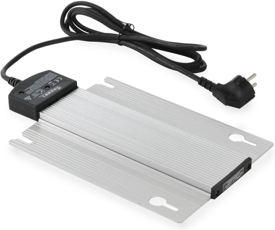 HENDI Elektrisch verwarmingselement – stabiele warmte – 230V 380W – 300x200x40 mm