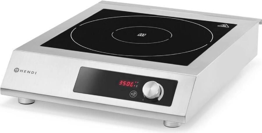 HENDI Inductiekookplaat 3500 H XXL – 230V 3500W – 500x635x(H)125mm