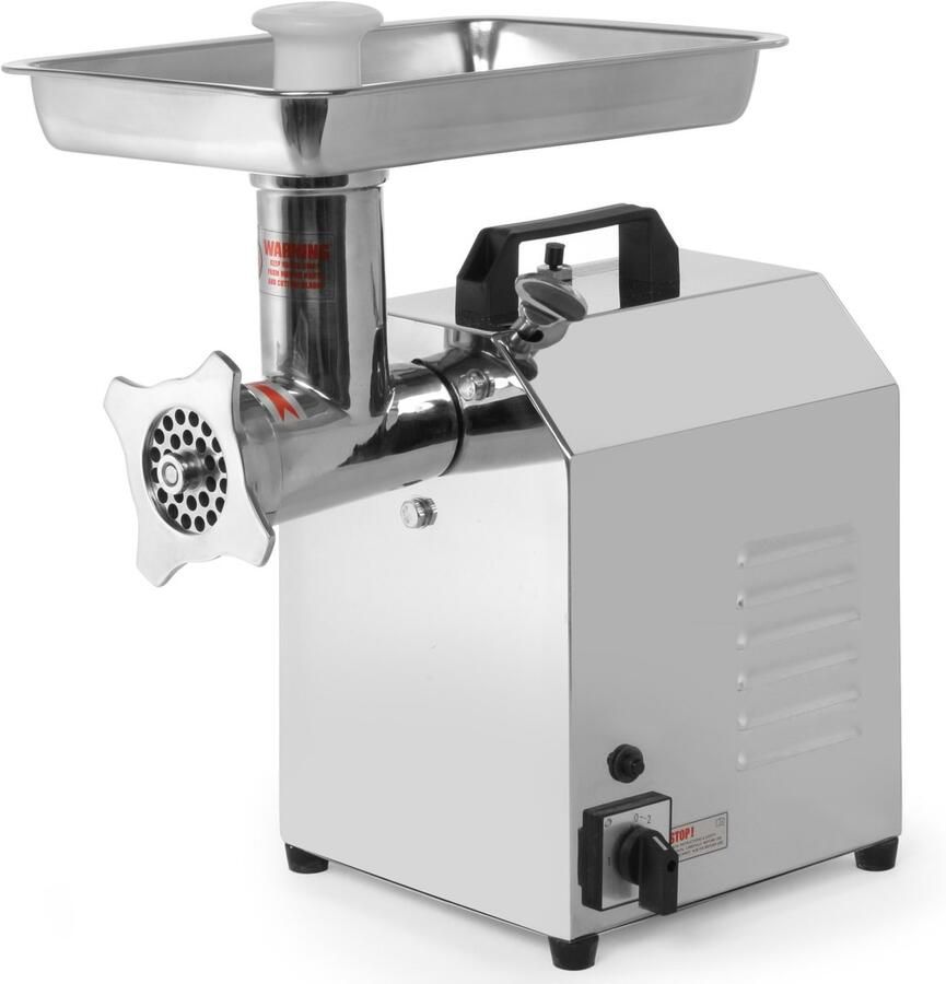 HENDI vleesmolen rvs professioneel gehakt malen 26 4 x 42 x 54 8 cm zilverkleurig voor horeca en slagerij