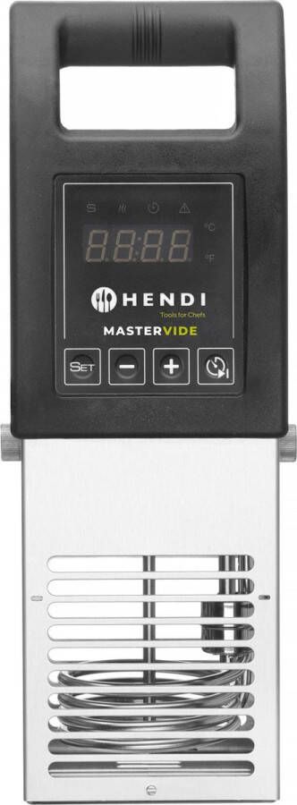 Hendi Immersiecirculator voor Sous Vide Koken MASTERVIDE 56L 230V 2000W 137x215x(H)361mm 222546 Horeca & Professioneel