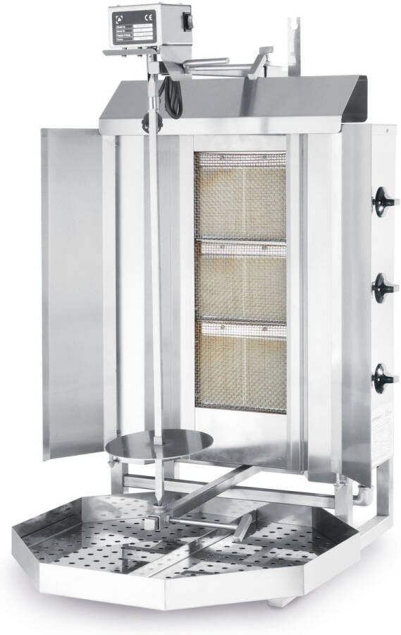 HENDI Profi Line 7200W 143087 Gas Kebab Broodrooster