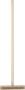 HENDI Reinigingsborstel voor pizzaoven – messingdraad – houten houder – stalen schraper – 930x260 mm - Thumbnail 1