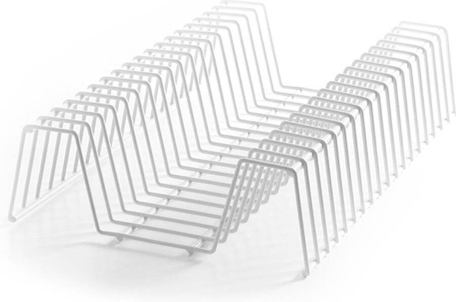 HENDI Rek voor 18 groentesnijder messen – vaatwasmachinebestendig – 400x250x90 mm - Foto 2