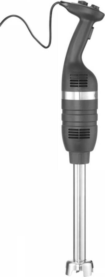 Hendi Staafmixer 500 met Variabele Snelheid en 400 mm Staaf Kitchen Line Zwart 230V 500W ø100x816mm 221334 Horeca & Professioneel