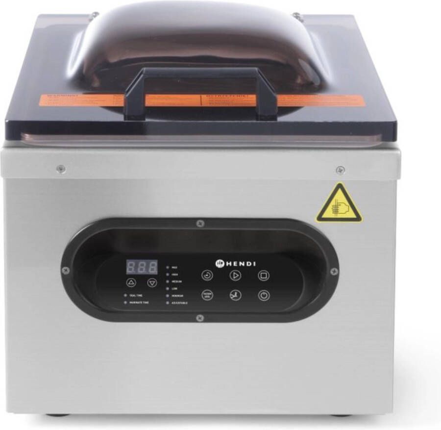 HENDI Vacuümkamer verpakkingsmachine – transparant deksel – marineerfunctie – 77 l min – 350x300x110 mm - Foto 2