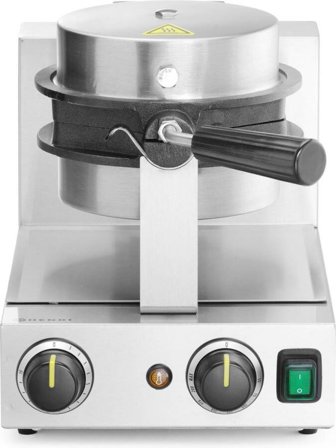 Hendi Wafelmaker Bubble Wafels 220-240V 1500W 255x560x(H)318mm 212196 Horeca & Professioneel