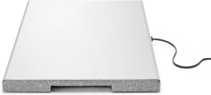 HENDI Warmhoudplaat – geïsoleerde basis – zelfverwarmend tot 95°C – 530x325x45 mm