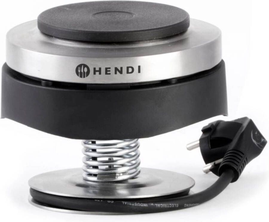 HENDI Warmte-element voor chafing dish – 230V 500W – ⌀130x(H)125mm – alternatief voor brandpastahouders