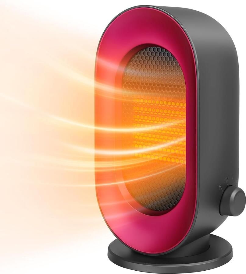Heteluchtverwarming 900W 3 warmtestanden voor binnen draagbaar