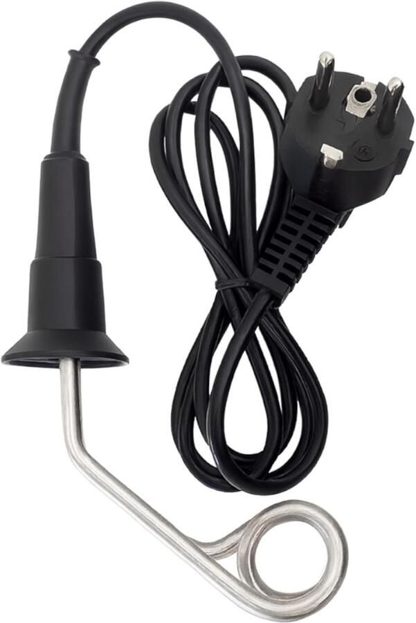 HEZIVO Dompelaar Waterkoker voor op Reis Met Thermometer 500 Watt 230 V