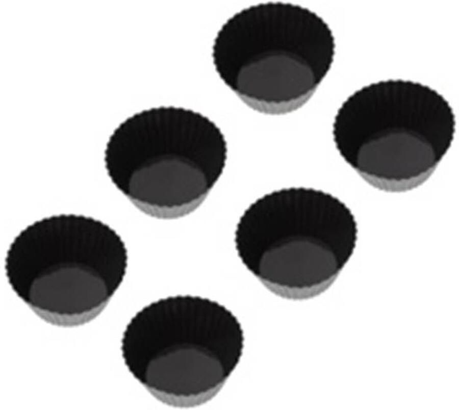 Hi Heteluchtfriteuse Accessoireset 9-delig Roestvrij Staal en Siliconen