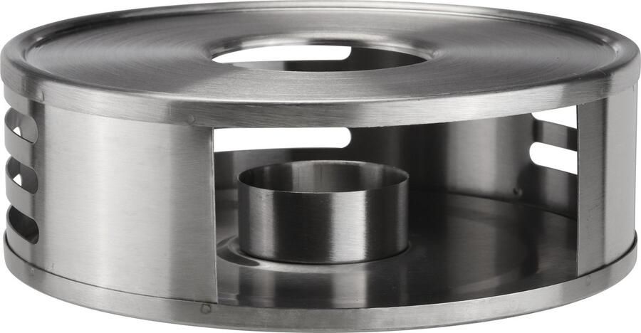 Hi Rechaud warmhoudplaatje 15 cm RVS Zilver Voor Theepotten pannen Warmhouder Warmhouders Rechaudplaat