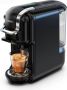 HiBrew 5 in 1 Koffiezetapparaat Senseo Meerdere Capsules Koffiepadmachine Koffiemachine Cappuccino Latte Heet Koud 19B 1450W Zwart - Thumbnail 3