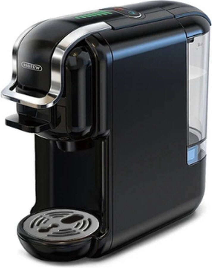 HiBrew BoerCom 5-in-1 Koffiezetapparaat Senseo Koffiemachine Meerdere Capsules Koffiepadmachine Heet Koud 19Bar 1450W Zwart Koffiezetapparaat Cups