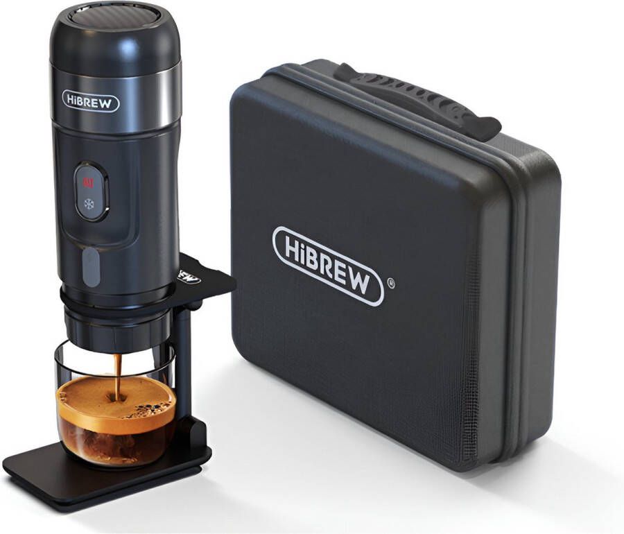 HiBrew draagbaar koffiezetapparaat- Espresso- Capsules & Poeder- voor onderweg- auto koffiezetapparaat- voor op reis - Foto 1