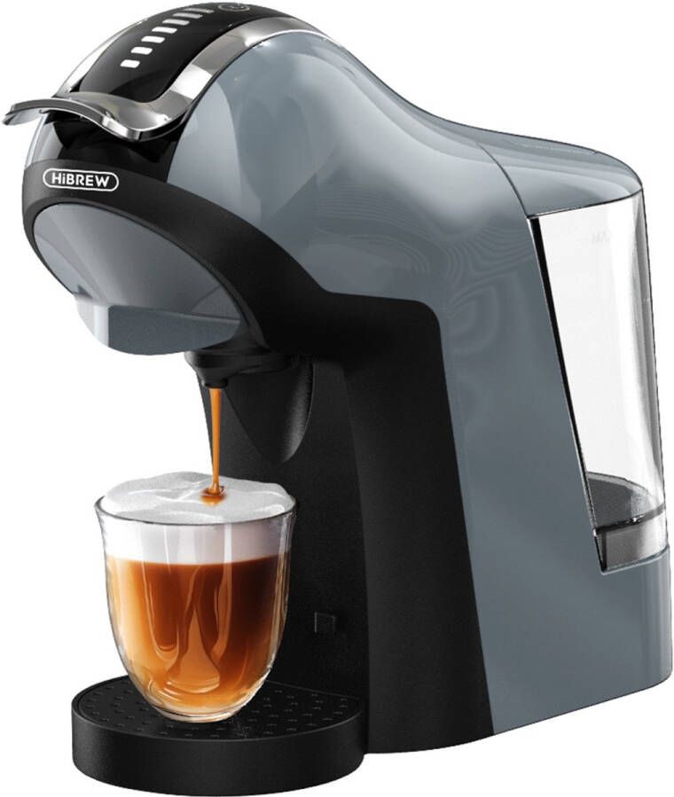 HiBrew H17 4-in-1 capsule koffiezetapparaat koud en warm zetten 20 bar extractie 7 waterstanden aanraakbediening