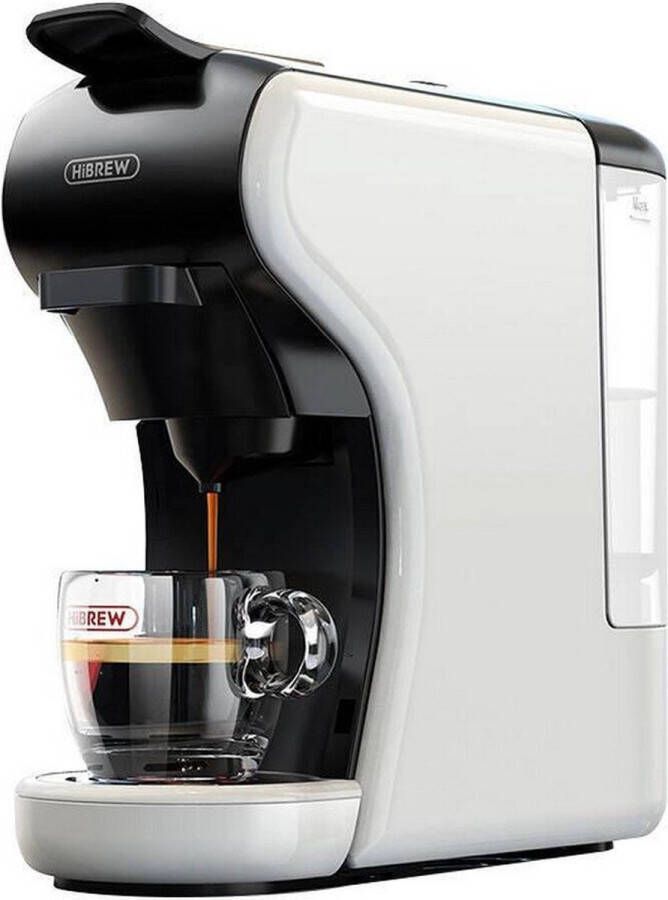 HiBrew 4-In-1 Koffiezetapparaat Voor Capsule Koffiezetapparaat H1A-Wit Koffiezetapparaat Wit