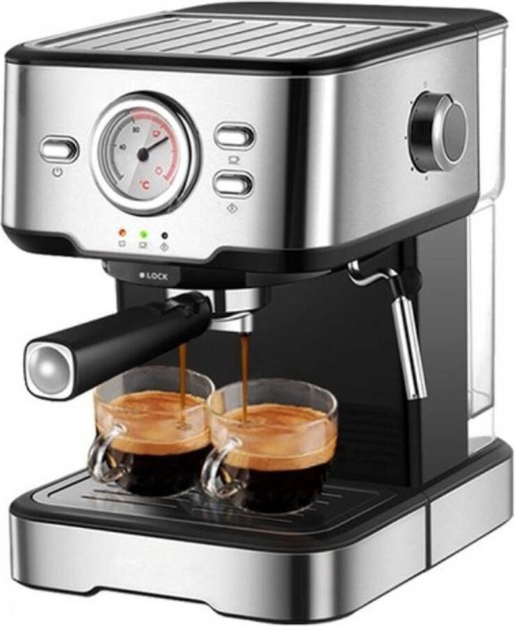 HiBrew Koffie machine Barista koffiemachine Koffiezetapparaat Koffiebonen Cappuccino Latte - Foto 1