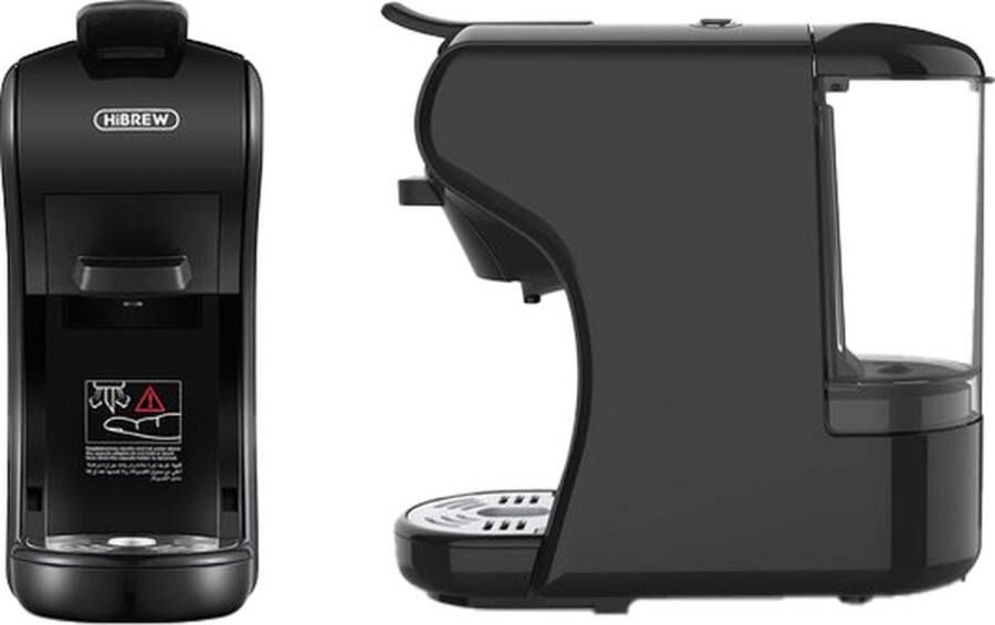 HiBrew Koffiezetapparaat 4-in-1 Compatibel ontwerp| Energiebesparend Koud warm functie Dolce gusto apparaat Koffiezetapparaat cups & Poeder| Warme chocolademelk| Ijskoffie