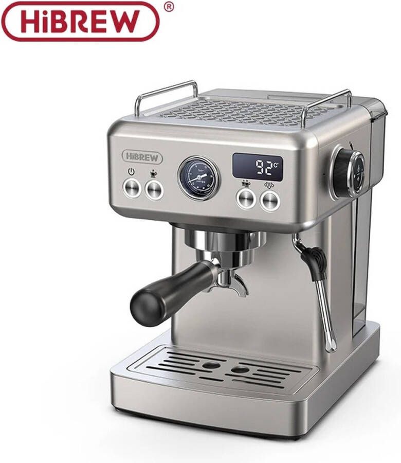 HiBrew MazrekuHome Espressomachine Semi automatisch Espresso machine Mooi Italiaans design Gebruiksvriendelijk