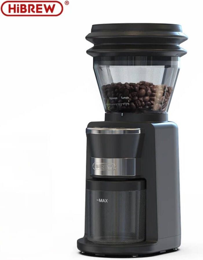 HiBrew Seastone Automatische Molen Elektrische Koffiemolen 31 Versnellingen Voor Espresso Koffie Bonenopslag