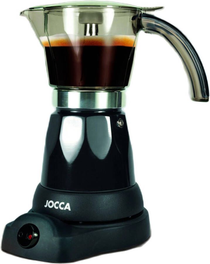 Hiinvasieve Jocca Koffiezet Apparaat Koffiezetapparaat Filterkoffie Koffiezet Apparaat Filterkoffie Espressomaker Espresso Machine Elektrische en Draagbare Espresso Maker 6 Kopjes Cool-Touch Handvat 480W