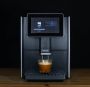 Hipresso DP2002 Koffiemachine volautomatische espressomachine zwart rvs Koffiemachine met bonen en melksysteem - Thumbnail 1