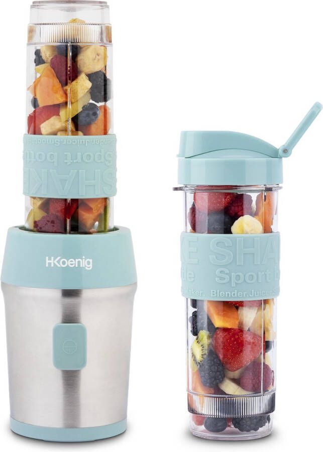 H.KOENIG H. Koenig SMOO16 Blender To Go met drinkbekers