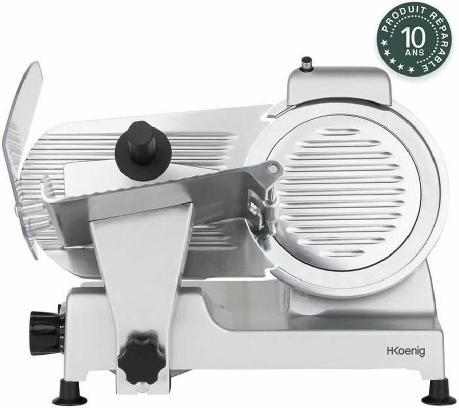 H.KOENIG MSX220 snijmachine Electrisch Roestvrijstaal Aluminium 240 W