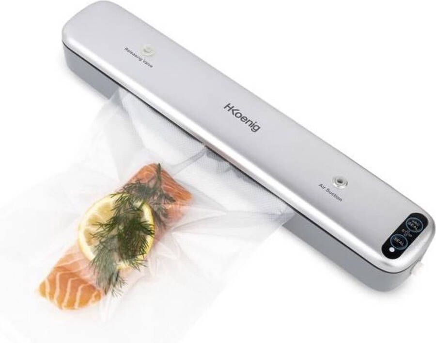 H.KOENIG Voedselvacuümmachine HKoeNIG SSV32 Voedselconservering GrijsV