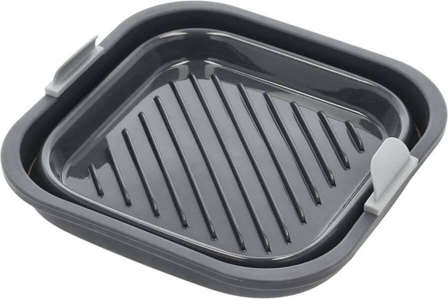 Holm Vierkant Siliconenvorm voor airfryer 19 x 19 x 8 cm
