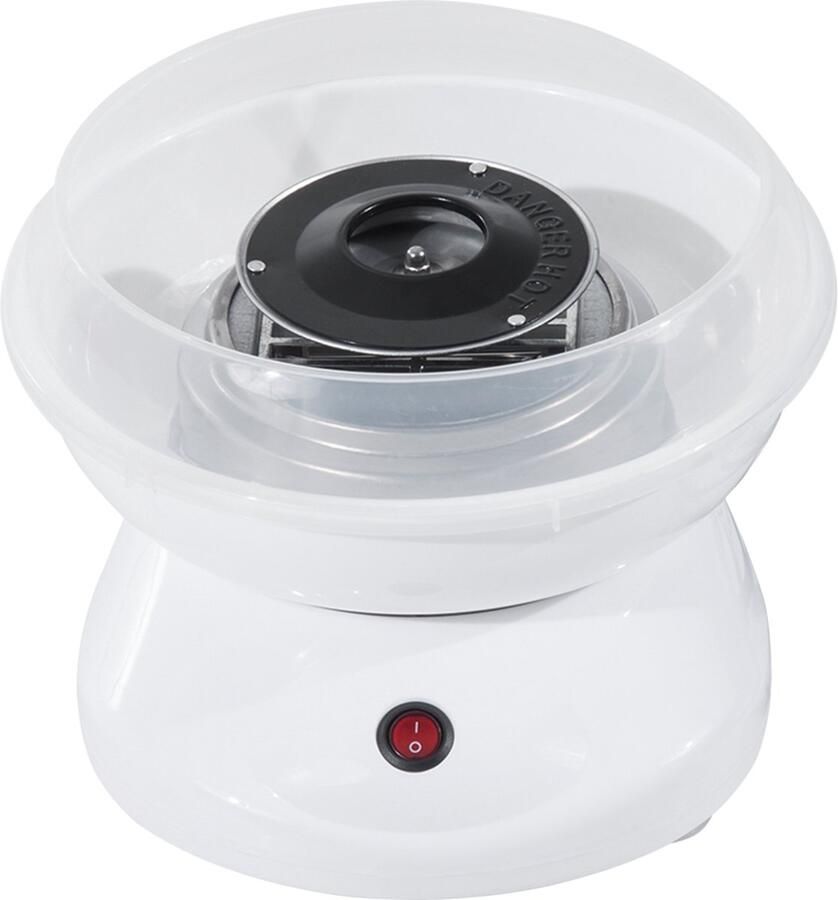 Homcom Suikerspinmachine suikerspin machine suikerspinapparaat 3 kleuren UC-8DGE-A6QM