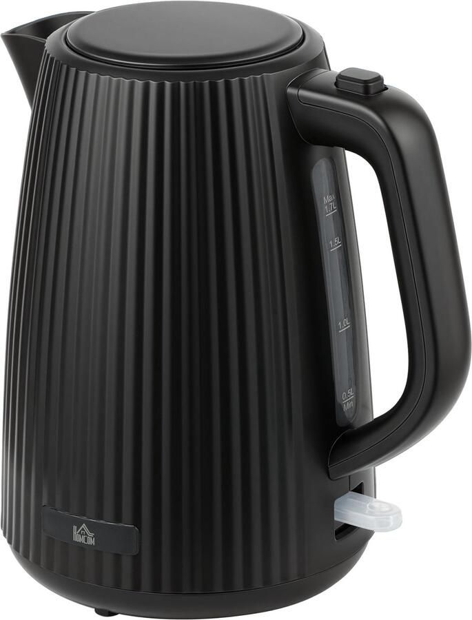 Homcom waterkoker-Kunststof-21 4L x 15 6B x 23 3H cm-Zwart